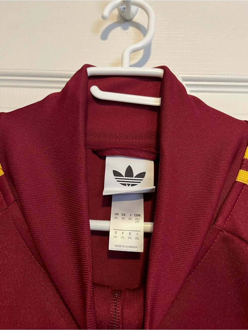 Adidas AS Roma Tracksuit Jacket - Picture 3 of 4